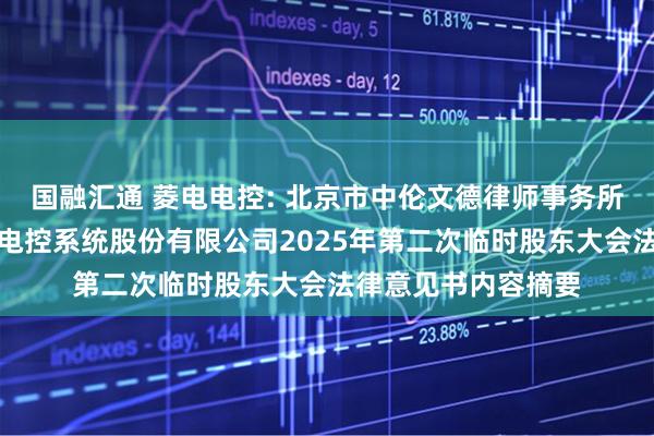 国融汇通 菱电电控: 北京市中伦文德律师事务所关于武汉菱电汽车电控系统股份有限公司2025年第二次临时股东大会法律意见书内容摘要